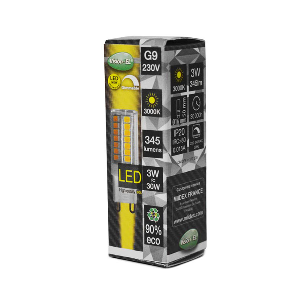 LED G9 3.5W 3000K 230V DIM